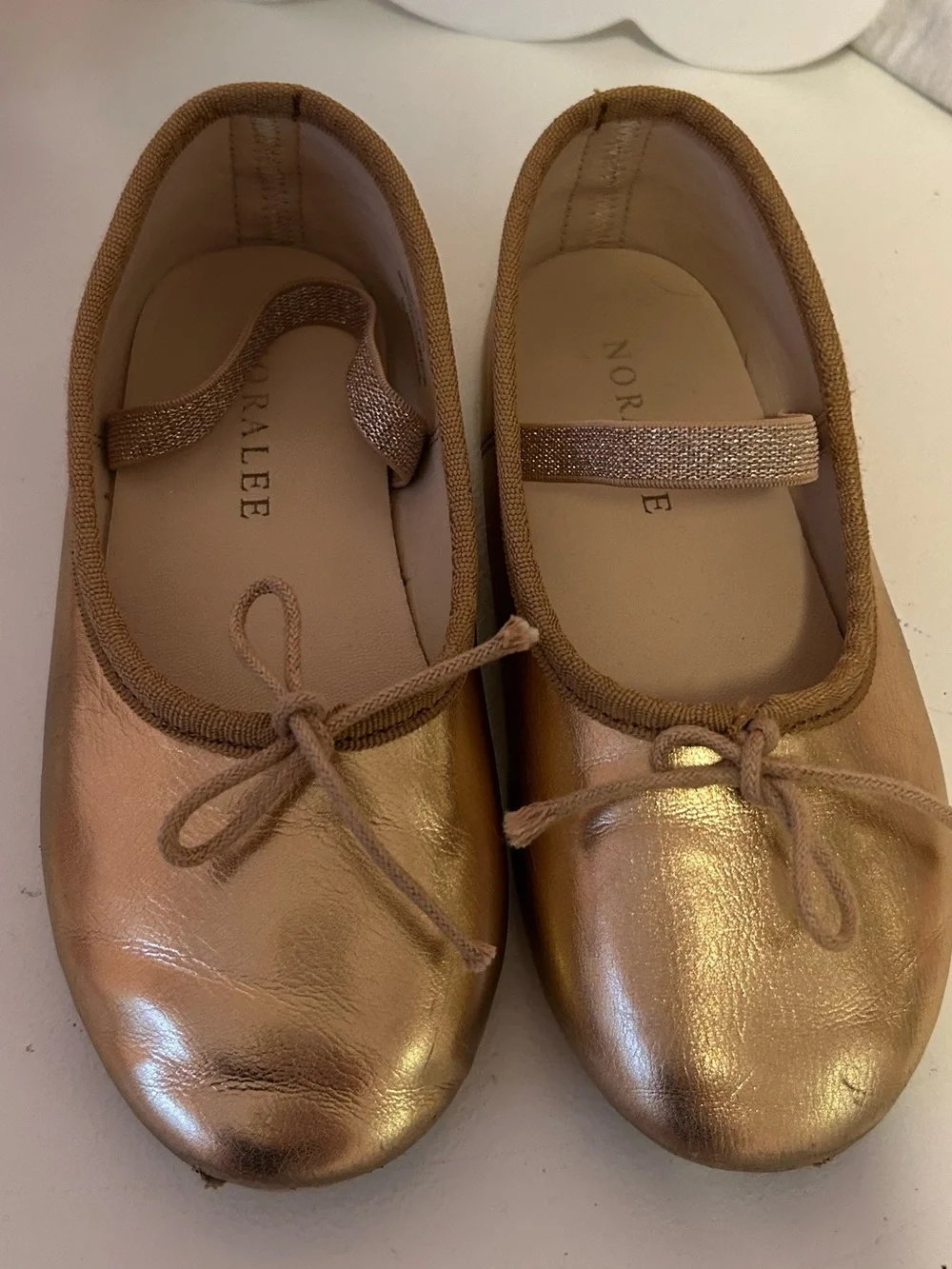 Noralee Rose Hold Ballet Flats Sz 11